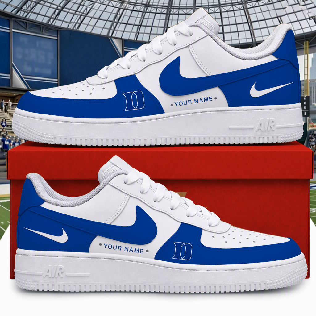 [BIG SALE] PERSONALIZED UNI01 DLD DUKE BLUE DEVILS AF1 SHOES