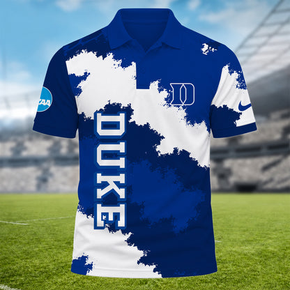 [BIG DEAL] PERSONALIZED UNI01 DLD DUKE BLUE DEVILS MULTICOLOR POLO SHIRT