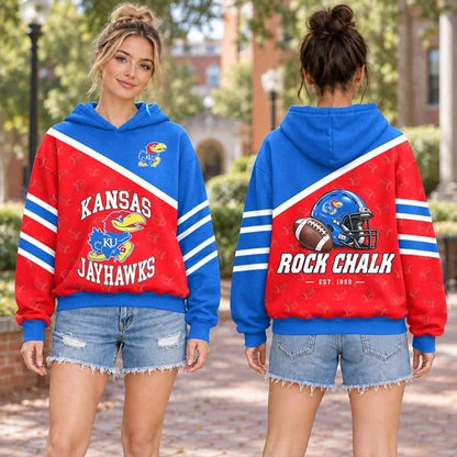 [BIG SALE] PERSONALIZED UNI01 KSJ KANSAS JAYHAWKS T-SHIRT, HOODIE & ZIP HOODIE