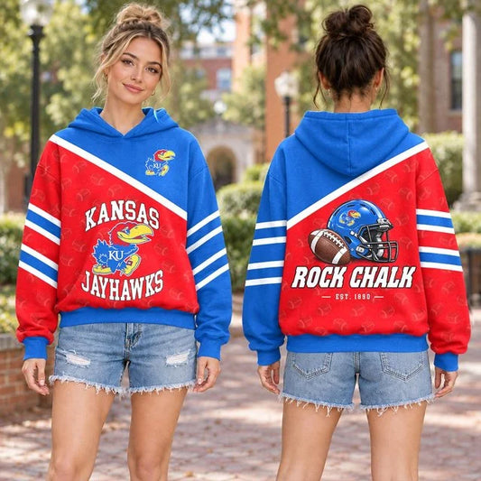 [BIG SALE] PERSONALIZED UNI01 KSJ KANSAS JAYHAWKS T-SHIRT, HOODIE & ZIP HOODIE