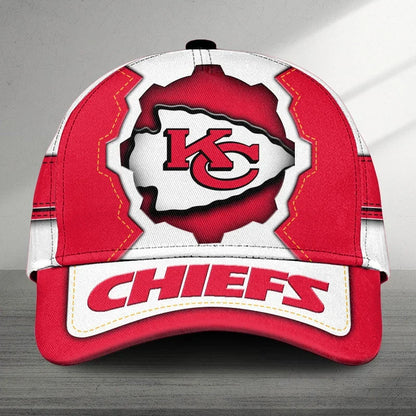 [SPECIAL OFFER] NEW CUSTOMIZED NFL01 KCC KANSAS CITY CHIEFS CLASSIC CAP