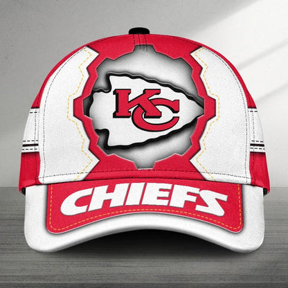 [SPECIAL OFFER] NEW CUSTOMIZED NFL01 KCC KANSAS CITY CHIEFS CLASSIC CAP