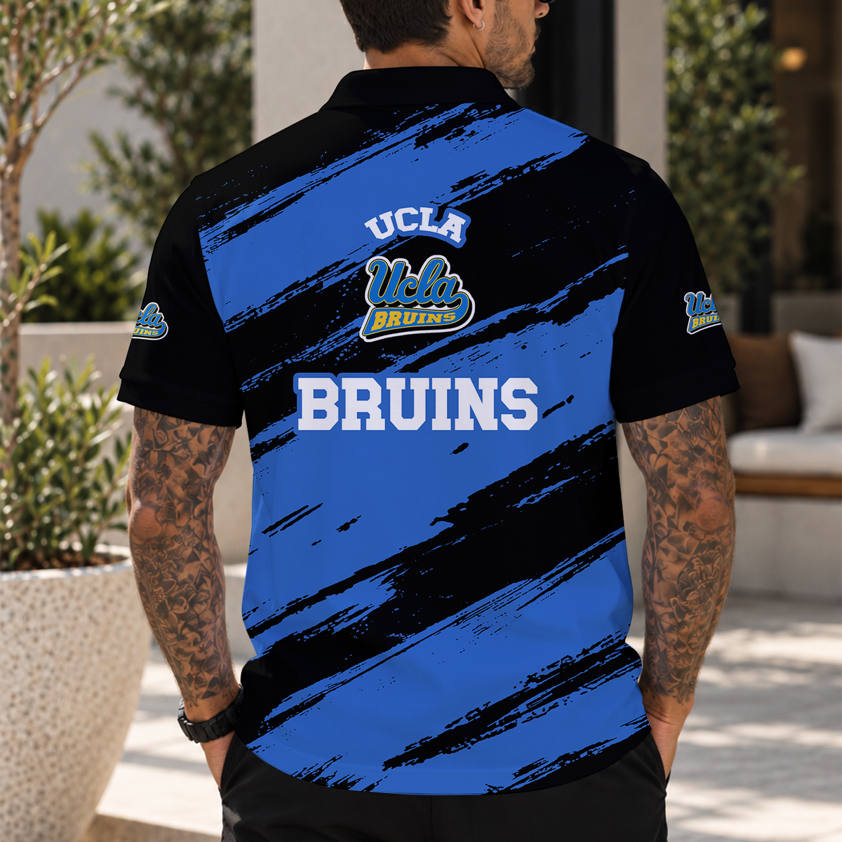 [BIG SALE] PERSONALIZED UNI02 UCB UCLA BRUINS POLO SHIRT