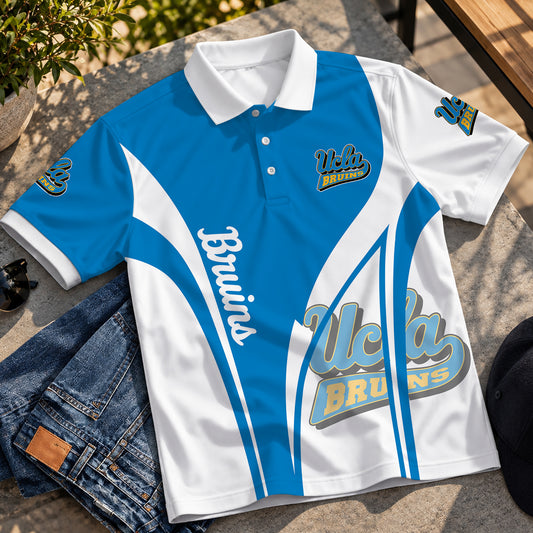 [BIG SALE] PERSONALIZED UNI02 UCB UCLA BRUINS POLO SHIRT