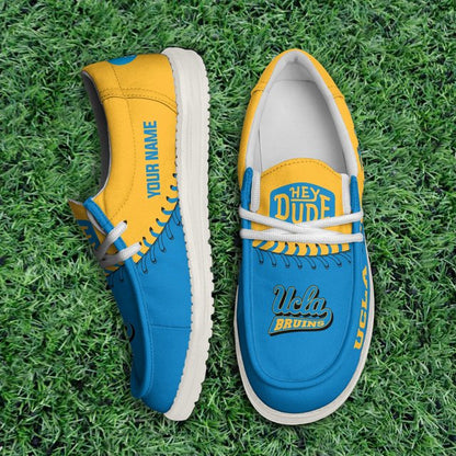 [BIG SALE] PERSONALIZED UNI02 UCB UCLA BRUINS LOAFER SHOES