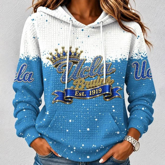 [BIG SALE] PERSONALIZED UNI02 UCB UCLA BRUINS UNISEX HOODED SWEATSHIRT
