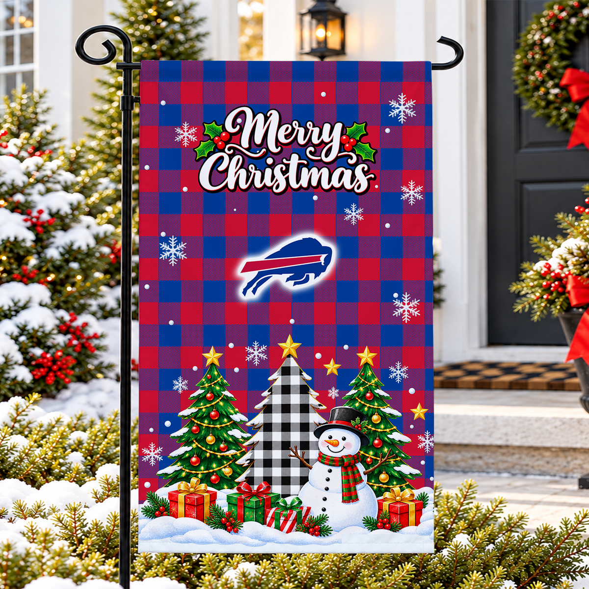 [SPECIAL OFFER] NEW CUSTOMIZED NFL03 BFB THE BILLS GARDEN FLAG