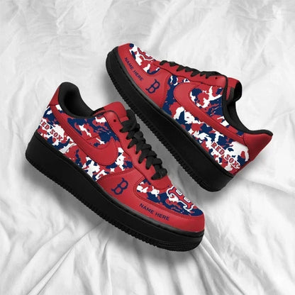 [FLASH SALE] NEW CUSTOMIZED MLB03 BRS BOSTON RED SOX AF1 SHOES