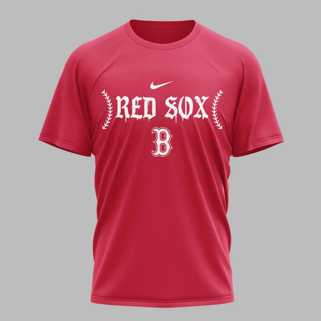 [FLASH SALE] NEW CUSTOMIZED MLB03 BRS BOSTON RED SOX MUTICOLOR T-SHIRT