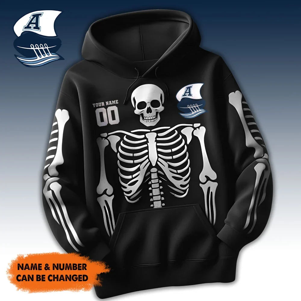[FAN EXCLUSIVE] NEW CUSTOMIZED CFL03 TOR TORONTO ARGONAUTS HOODIE & ZIP HOODIE