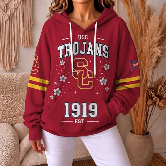 [BIG SALE] PERSONALIZED UNI03 USC USC TROJANS T-SHIRT, HOODIE & ZIP HOODIE