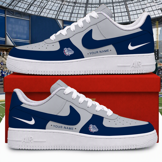 [BIG SALE] PERSONALIZED UNI04 GOB GONZAGA BULLDOGS AF1 SHOES