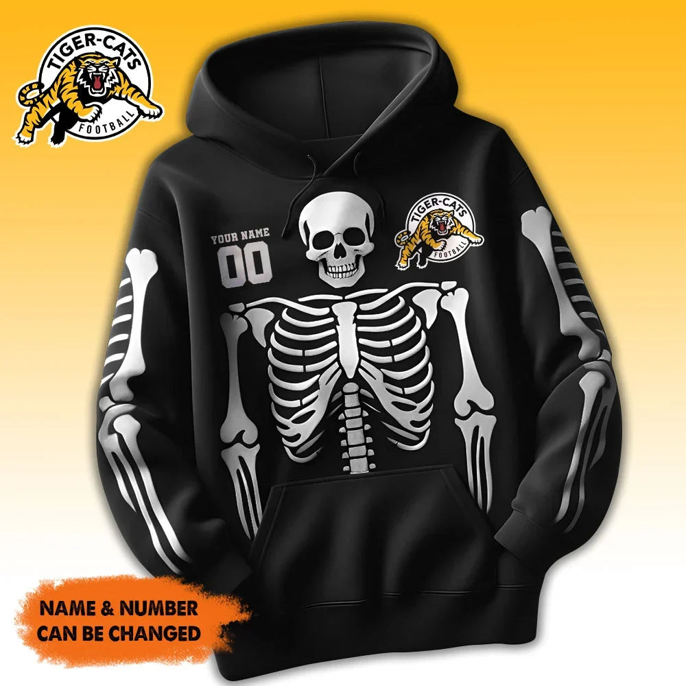 [FAN EXCLUSIVE] NEW CUSTOMIZED CFL04 HAM HAMILTON TIGER-CATS HOODIE & ZIP HOODIE