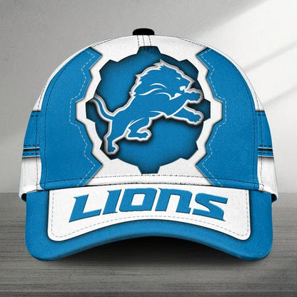 [SPECIAL OFFER] NEW CUSTOMIZED NFL04 DTL DETROIT LIONS CLASSIC CAP