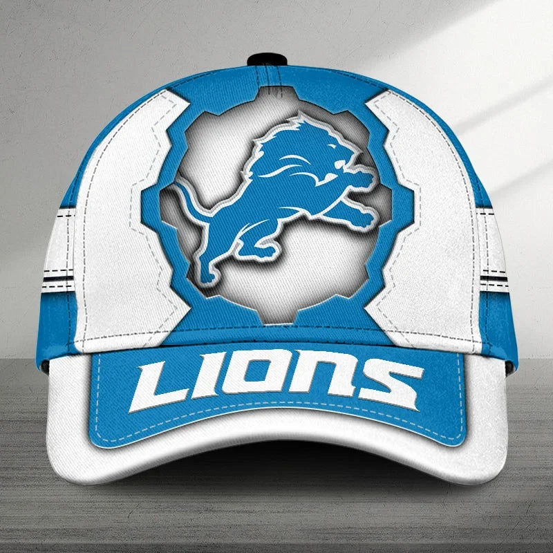 [SPECIAL OFFER] NEW CUSTOMIZED NFL04 DTL DETROIT LIONS CLASSIC CAP