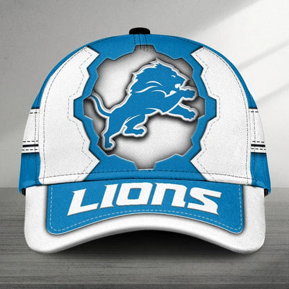 [SPECIAL OFFER] NEW CUSTOMIZED NFL04 DTL DETROIT LIONS CLASSIC CAP