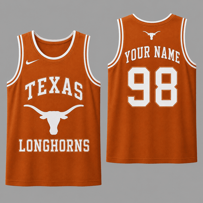 [BIG SALE] PERSONALIZED UNI04 TXL TEXAS LONGHORNS UNISEX TANK TOP