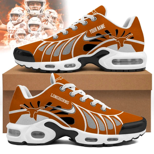 [BIG SALE] PERSONALIZED UNI04 TXL TEXAS LONGHORNS AIR MAX PLUS SNEAKERS