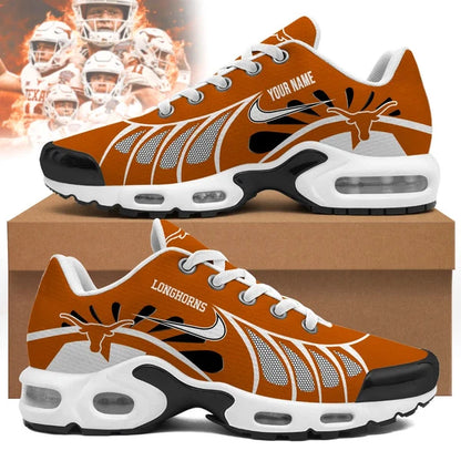 [BIG SALE] PERSONALIZED UNI04 TXL TEXAS LONGHORNS AIR MAX PLUS SNEAKERS