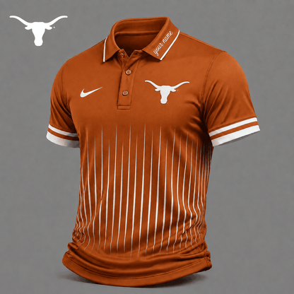 [BIG SALE] PERSONALIZED UNI04 TXL TEXAS LONGHORNS POLO SHIRT