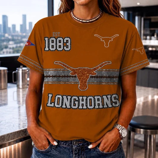 [BIG SALE] PERSONALIZED UNI04 TXL TEXAS LONGHORNS T-SHIRT, HOODIE & ZIP HOODIE