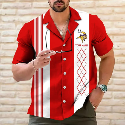 [SPECIAL OFFER] NEW CUSTOMIZED NFL05 MVK MINNESOTA VIKINGS HAWAIIAN SHIRT