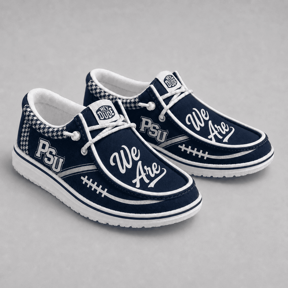 [BIG SALE] PERSONALIZED UNI05 PNL PENN STATE NITTANY LIONS LOAFER SHOES