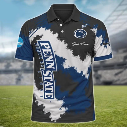 [BIG SALE] PERSONALIZED UNI05 PNL PENN STATE NITTANY LIONS MULTICOLOR POLO SHIRT