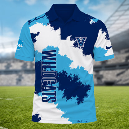 [BIG DEAL] PERSONALIZED UNI05 VIW VILLANOVA WILDCATS MULTICOLOR POLO SHIRT
