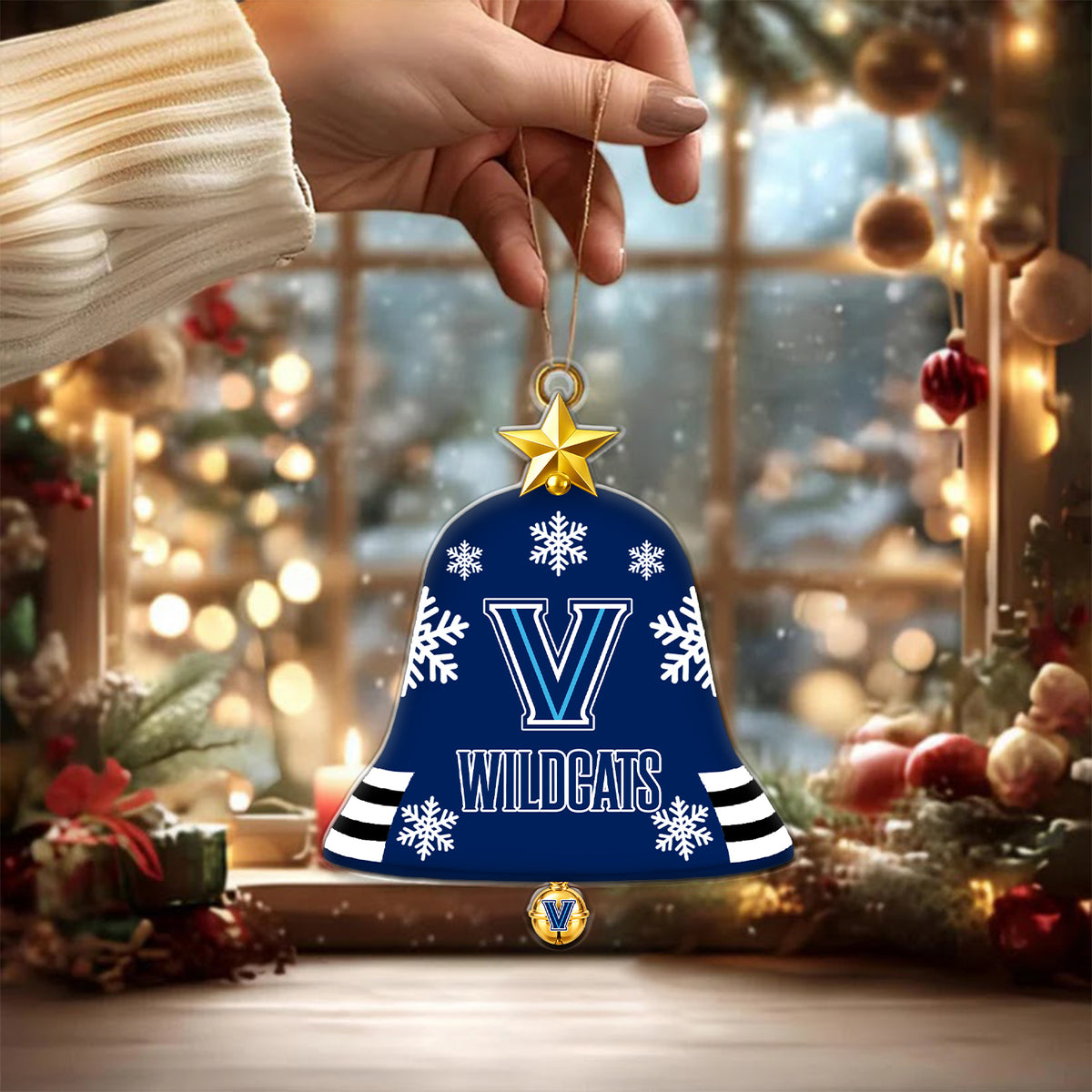 [BIG DEAL] PERSONALIZED UNI05 VIW VILLANOVA WILDCATS CHRISTMAS ACRYLIC ORNAMENT
