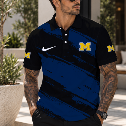 [BIG SALE] PERSONALIZED UNI06 MIW MICHIGAN WOLVERINES POLO SHIRT