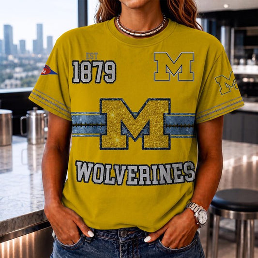 [BIG SALE] PERSONALIZED UNI06 MIW MICHIGAN WOLVERINES T-SHIRT, HOODIE & ZIP HOODIE