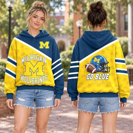 [BIG SALE] PERSONALIZED UNI06 MIW MICHIGAN WOLVERINES T-SHIRT, HOODIE & ZIP HOODIE