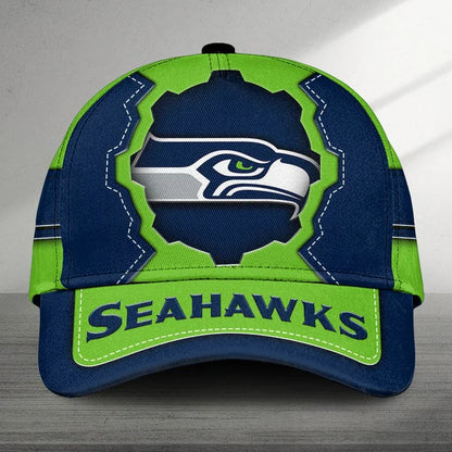 [SPECIAL OFFER] NEW CUSTOMIZED NFL06 SSH SEATTLE SEAHAWKS CLASSIC CAP