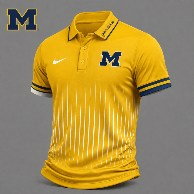 [BIG SALE] PERSONALIZED UNI06 MIW MICHIGAN WOLVERINES POLO SHIRT