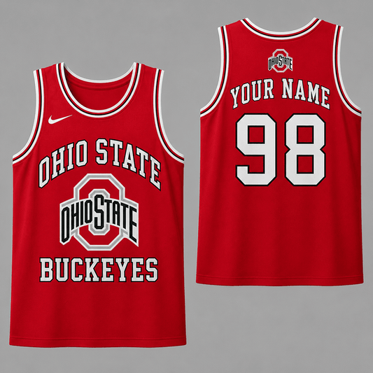 [BIG SALE] PERSONALIZED UNI07 OSB OHIO STATE BUCKEYES UNISEX TANK TOP