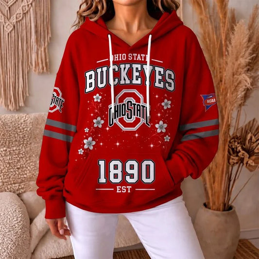 [BIG SALE] PERSONALIZED UNI07 OSB OHIO STATE BUCKEYES T-SHIRT, HOODIE & ZIP HOODIE