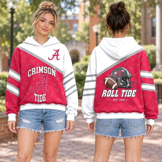 [BIG SALE] PERSONALIZED UNI08 ABC ALABAMA CRIMSON TIDE T-SHIRT, HOODIE & ZIP HOODIE