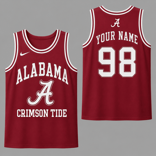 [BIG SALE] PERSONALIZED UNI08 ABC ALABAMA CRIMSON TIDE UNISEX TANK TOP