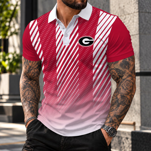 [BIG SALE] PERSONALIZED UNI09 GEB GEORGIA BULLDOGS POLO SHIRT