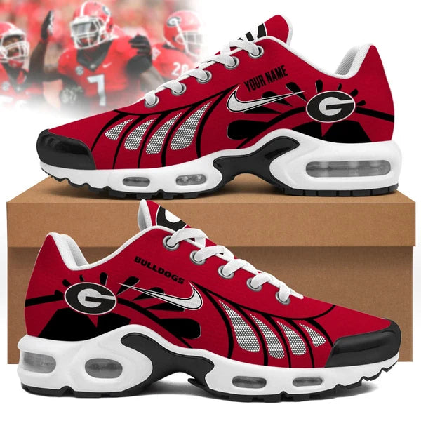 [BIG SALE] PERSONALIZED UNI09 GEB GEORGIA BULLDOGS AIR MAX PLUS SNEAKERS