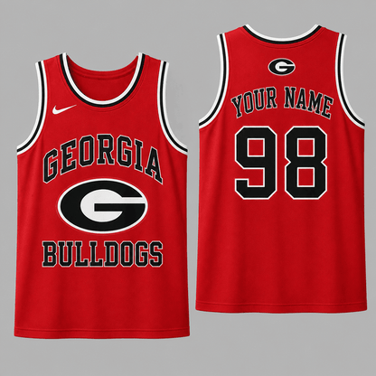 [BIG SALE] PERSONALIZED UNI09 GEB GEORGIA BULLDOGS UNISEX TANK TOP
