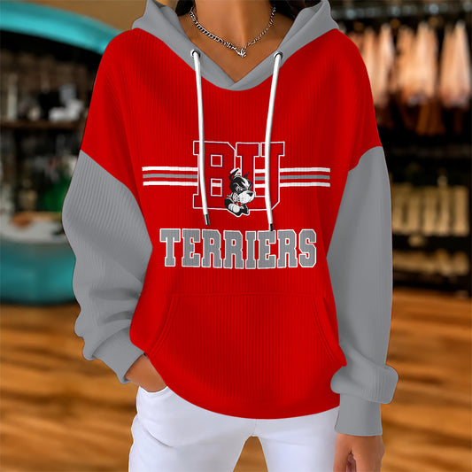 [BIG DEAL] PERSONALIZED UNI10 BUT BOSTON UNIVERSITY TERRIERS RIBBED HOODIE & SWEATSHIRT