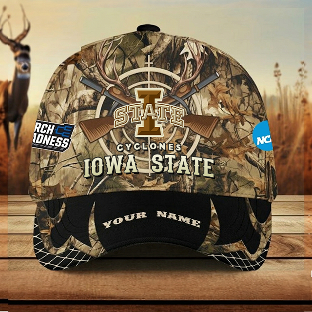 [FAN FAVORITE] NEW CUSTOMIZED MAM NCAA10 ISC IS CYCLONES CLASSIC CAP