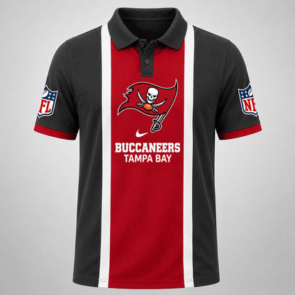 [SPECIAL OFFER] NEW CUSTOMIZED NFL10 TBB THE BUCCANEERS POLO SHIRT