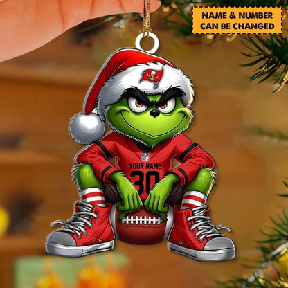 [SPECIAL OFFER] NEW CUSTOMIZED NFL10 TBB THE BUCCANEERS ACRYLIC ORNAMENT