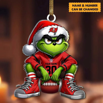 [SPECIAL OFFER] NEW CUSTOMIZED NFL10 TBB THE BUCCANEERS ACRYLIC ORNAMENT