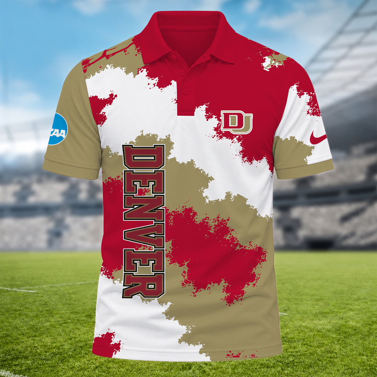 [BIG DEAL] PERSONALIZED UNI11 DEP DENVER PIONEERS MULTICOLOR POLO SHIRT
