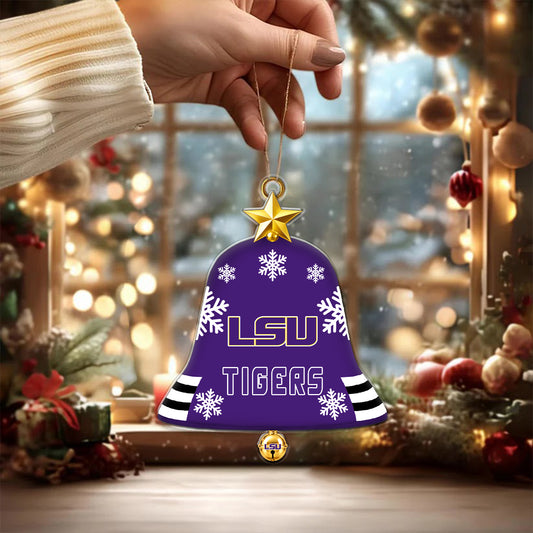 [BIG SALE] PERSONALIZED UNI11 LST LSU TIGERS CHRISTMAS ACRYLIC ORNAMENT