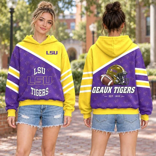 [BIG SALE] PERSONALIZED UNI11 LST LSU TIGERS T-SHIRT, HOODIE & ZIP HOODIE